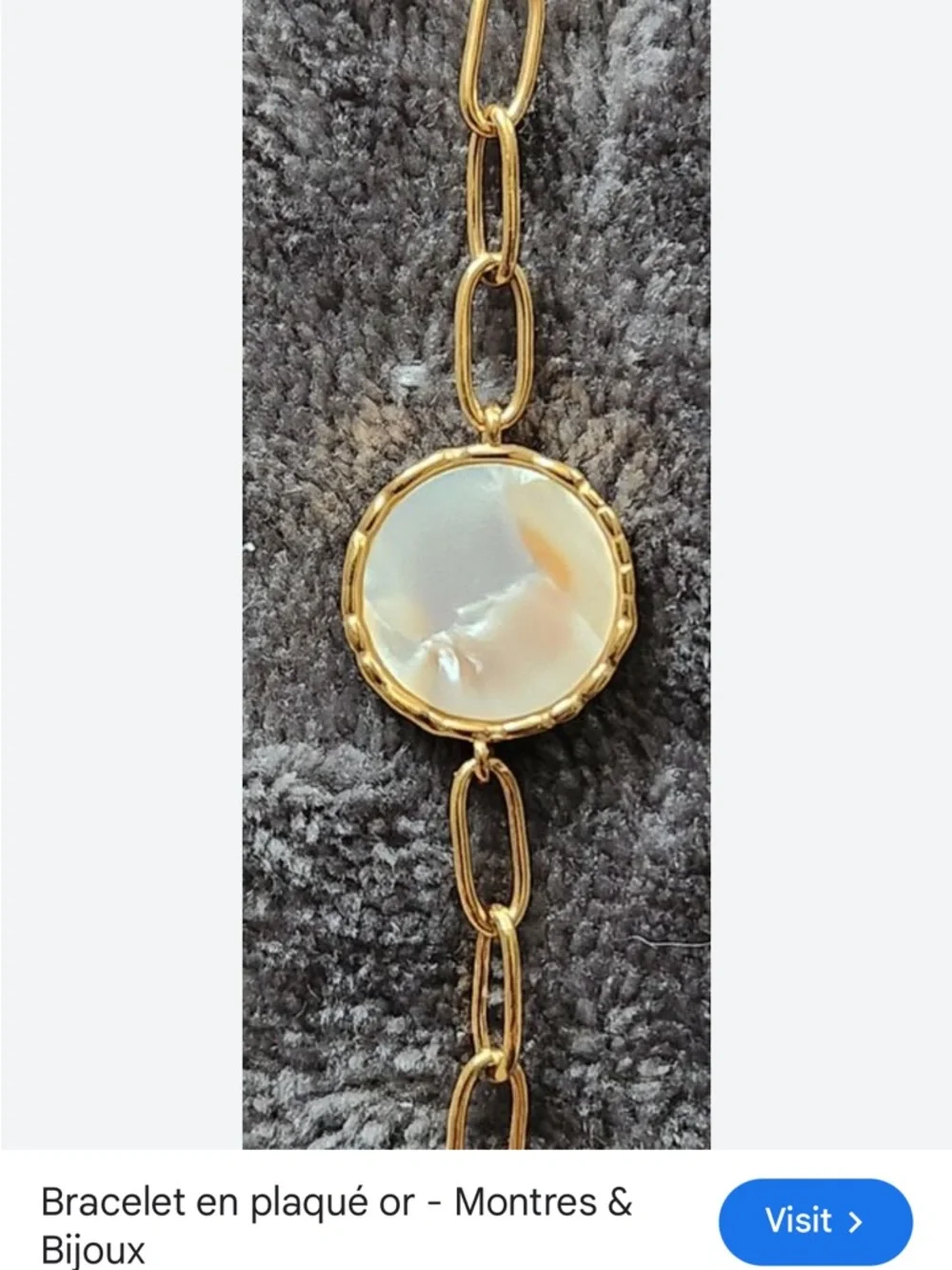 NWOT, Women’s gold bracelet. This product is a gold-plated chain bracelet.